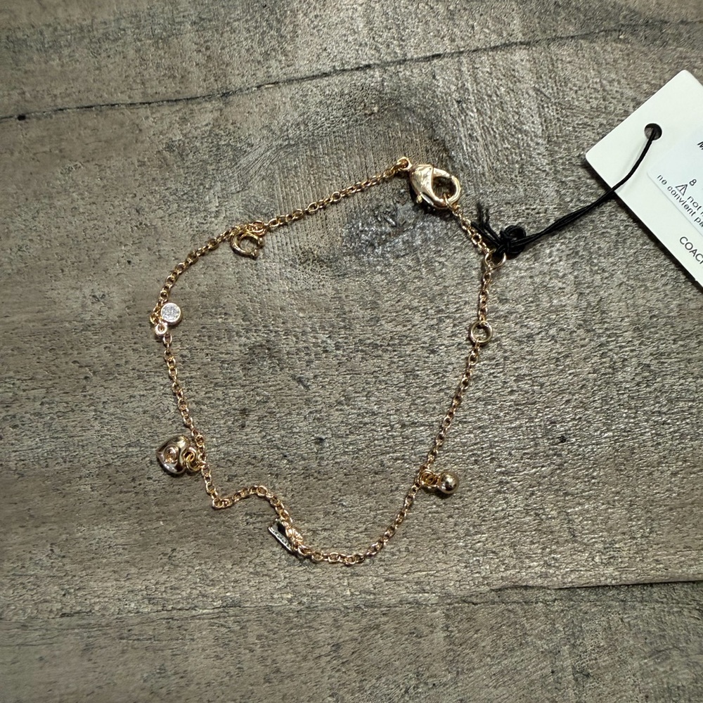 Coach pendant necklace and bracelet set - Picture 5 of 7
